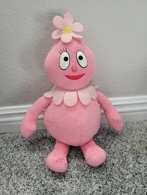 Pink Plush Character Doll - Kids Toy Foofa Yo Gabba Gabba 15"